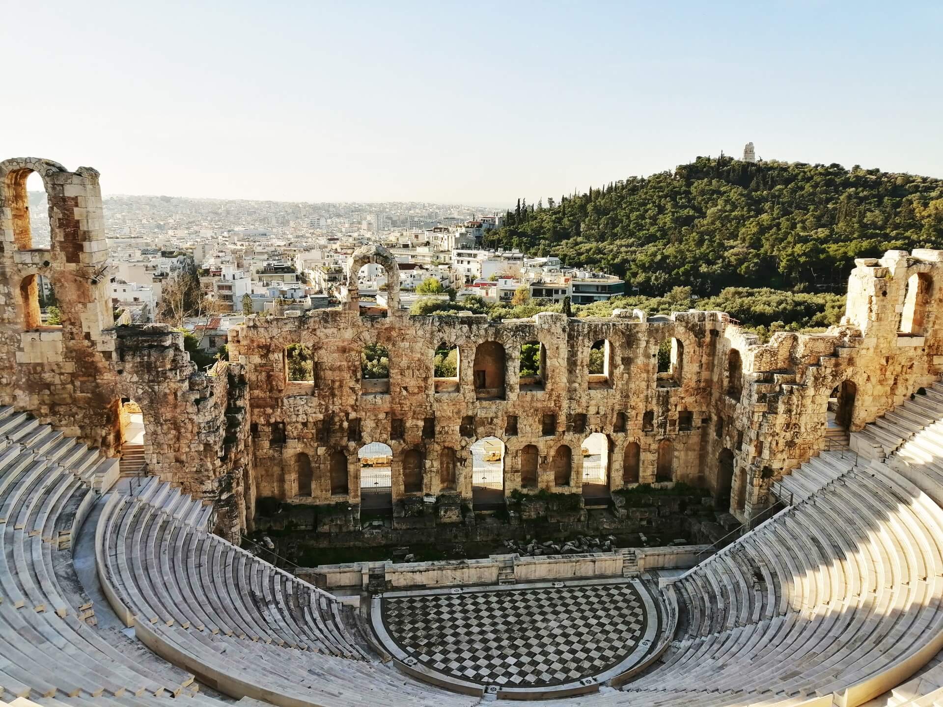 Odeon of Herodes Atticus, Dionysiou Areopagitou, Athens