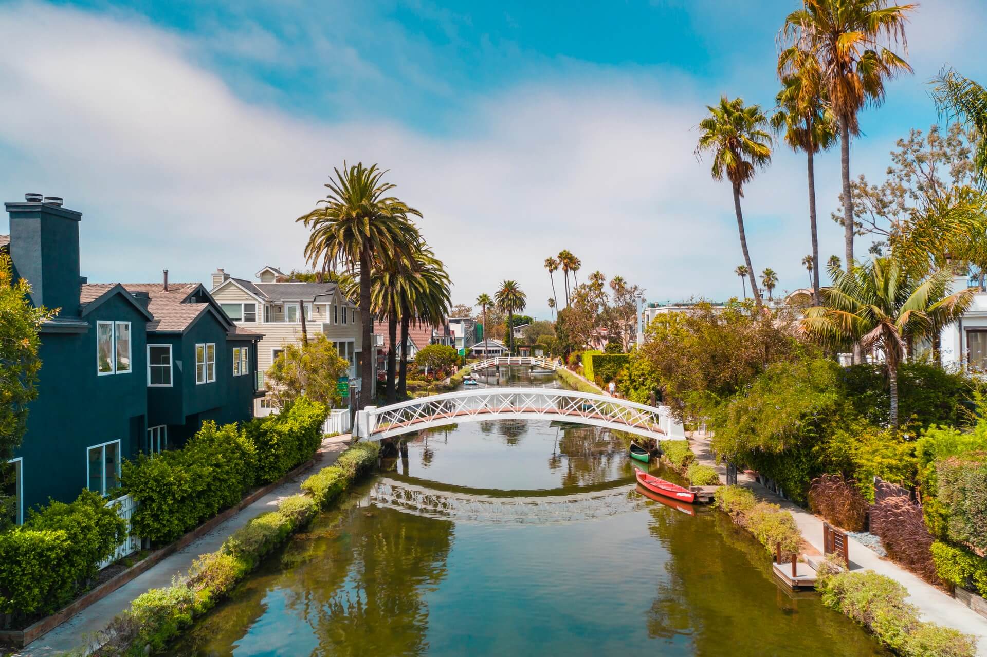 Venice Beach Canals, Los Angeles, United States
